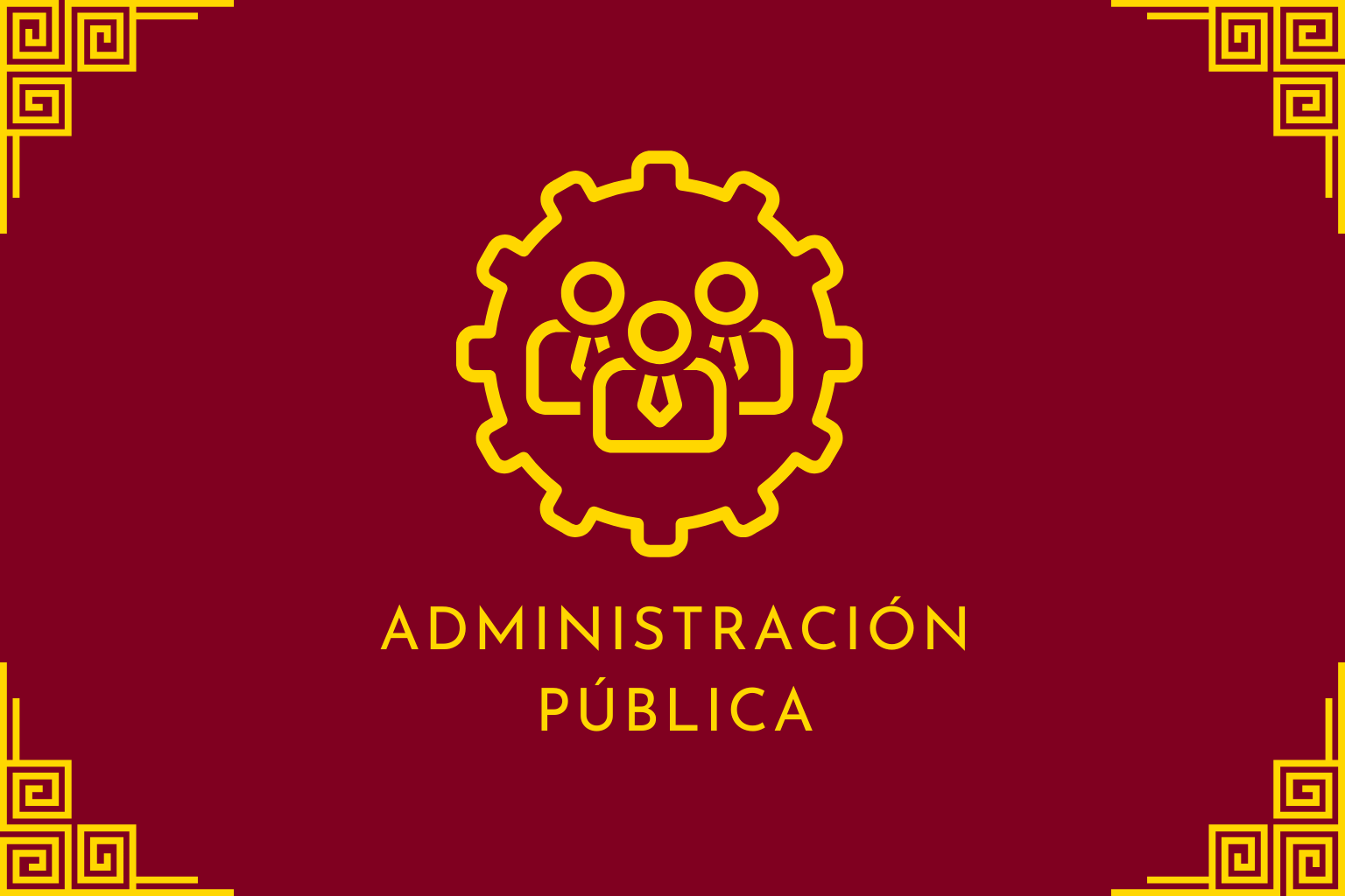 Administración Pública — AGM-I-A — Otoño 2026